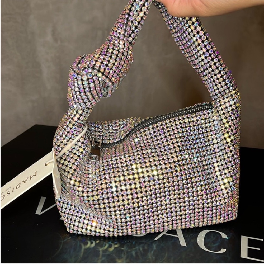 PRICE FIRM- Multicolor Crystal Clutch